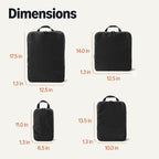 Amazon Essentials Ultralight Compression Packing Cubes Packing Organizer black - Image 5