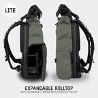 WANDRD PRVKE Lite: Weather-Resistant Travel & Camera Backpack - Image 2