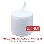 Dry Wipe Kit: 7200 Wipes: Make Your Own Wet Wipes Using Your Preferred Cleaning - Image 4