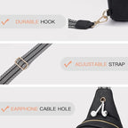 Telena Small Sling Bag for Women Leather Crossbody Fanny Packs Chest Bag for - Image 4