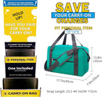 For Spirit Airlines Personal Item Bag 18x14x8 in Underseat Carry-on Luggage - Image 3