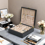 2-layer jewelry box，Jewelry Organizer - Image 7