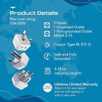 Ceptics African Travel Adapter Set 2 in 1 USA to Africa, S. Africa, Uganda - Image 5