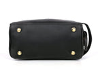 10" Premium Leather Toiletry Travel Pouch - Image 5