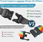 Travel Inspira TSA Lock Luggage Straps - Image 9