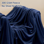 PHF Ultra Soft Fleece Blanket King Size, No Shed No Pilling Luxury Plush Cozy - Image 3