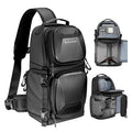 K&F CONCEPT Camera Sling Bag Crossbody Bag Hardshell Camera Shoulder Backpack by KFCONCEPT