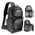 K&F CONCEPT Camera Sling Bag Crossbody Bag Hardshell Camera Shoulder Backpack by KFCONCEPT
