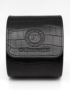 Genuine Napa Leather Watch Roll Travel Case by CaliberWatch