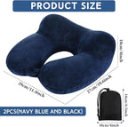 Sintuff 2 Pack Inflatable Travel Pillow - Image 2