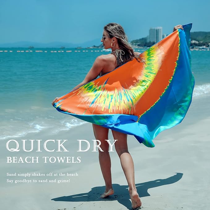 Your Choice Microfiber Quick Dry Sand-Free Beach Towel - Image 4