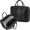 Accordian File Organizer with Handle, 15.6 in Laptop Bag Portable Document by BICOHIOH