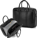 Accordian File Organizer with Handle, 15.6 in Laptop Bag Portable Document by BICOHIOH