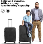 Nazhura Luggage Set, 3-Piece Hardside Suitcase Set, 20-inch Carry On, 28-inch - Image 6