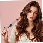 Curling Iron, Rechargeable Wireless Mini Travel Size Curling Wand with 3 Temperature Settings, Styling Tools & Appliances for Short Hair Styling