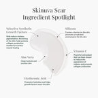 Skinuva® Scar (1.7 oz) & Bruise (14 capsules) - Advanced Silicone Cream Formulated with Growth Factors & Homeopathic Bruise Remedy Formulated with Arnica, Bromelain & Zinc