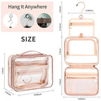 CUBETASTIC Clear Makeup Bag for Women, Transparent Cosmetic Organizer Case for - Image 4