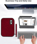 Luxtude Cord Organizer Travel, Cable Organizer Bag, Portable Electronics - Image 6