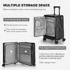 Ride On Luggage with Foldable Seat - Image 3