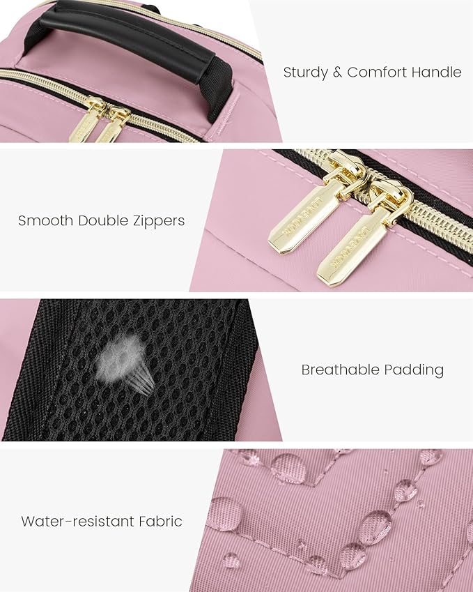 LOVEVOOK Laptop Backpack for Women, Travel Computer Work Bags - Image 9