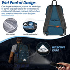 IGOLUMON Hiking Backpack 40L Packable Lightweight Camping Backpack Men Women - Image 4