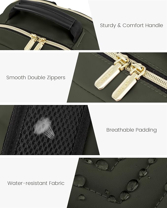 LOVEVOOK Laptop Backpack for Women, Travel Computer Work Bags - Image 9