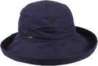 Scala Women's Cotton Hat with Inner Drawstring and Upf 50+ Rating by SCALA
