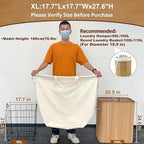 Canvas Laundry Bags 18x18in - Image 2