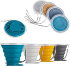 IYYI Collapsible Cup for Traveling, Silicone Foldable Cup, Camping Mug - Image 9