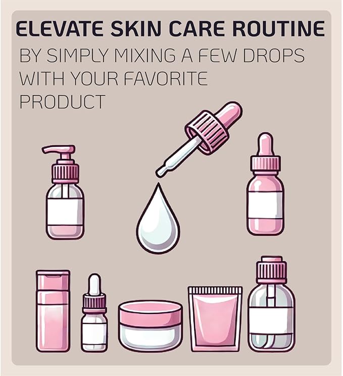 Korean Pure Vitamin C Liposome Concentrate Mix 2 Drops with Your Own Skin Care Product Improve Skin Tone Freckles Dark Spot