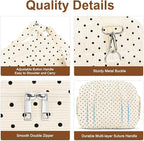 Corduroy Lunch Box Lunch Bag for Women Adults Men, Cute Insulated Work Reusable - Image 6