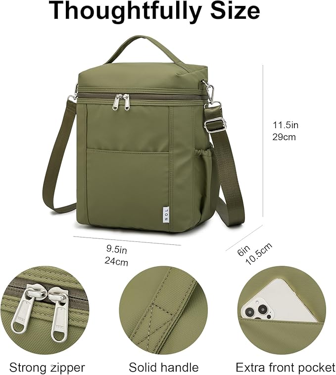 NOL Natural Organic Lifestyle Insulated Lunch Bags - Image 3