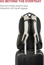 SwissGear Cecil 5505 Laptop Backpack, Cream/Black - Image 4