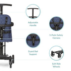 Dream On Me Lightweight and Compact Coast Rider Stroller - Image 4