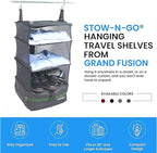Grand Fusion Stow-N-Go Travel Luggage Organizer – Portable Hanging Travel - Image 9
