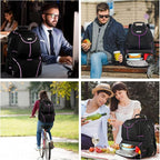 VECKUSON Laptop Backpack, 15.6 Inches - Image 6