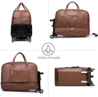 seyfocnia Rolling Duffle with Wheels, Duffle Bag - Image 5