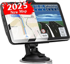 2025 Car GPS Navigator 2.5D Touchscreen 7inch Car GPS, Truck GPS Commercial by LONGRUF