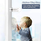 6-Pack Sliding Door Locks for Baby Safety, Viaky Child Cabinet Proofing Strong - Image 2