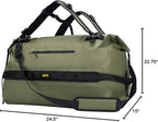 MIER Large Waterproof Duffel Bag Rolltop Dry Backpack Duffle Bags - Image 9