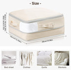 DIMJ Clothes Storage Bag 8 Pack, 19L Compression Storage Bags - Image 2