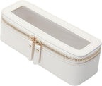 Aveniee Clear Makeup Brush Bag, Slim Cosmetic Brush Holder, Small Toiletry Bag by Aveniee