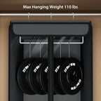 Univivi Garment Bags for Hanging Clothes, Large Clothes Storage Bags Closet - Image 3