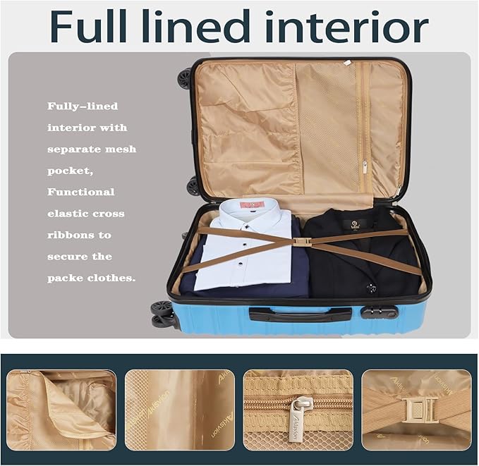 Luggage Set 3 Pieces -Suitcase Set - Image 2