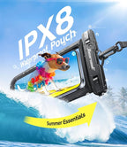 Hiearcool Waterproof Phone Pouch, Universal Case Compatible - Image 2