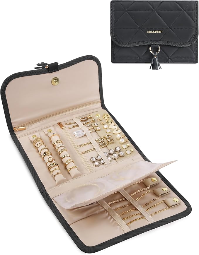 BAGSMART Travel Jewelry Organizer by BAGSMART