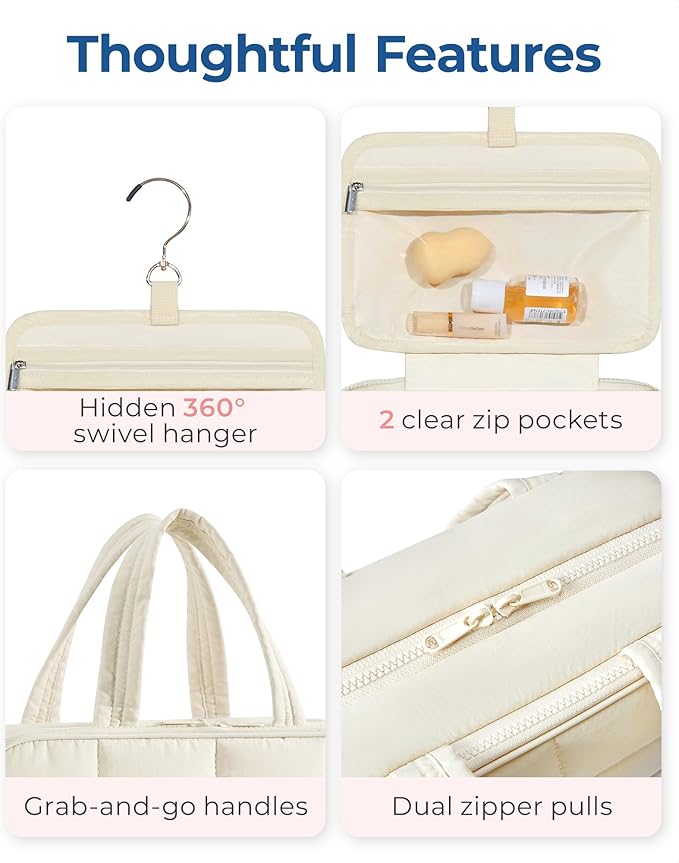 BAGSMART Travel Toiletry Bag - Image 5