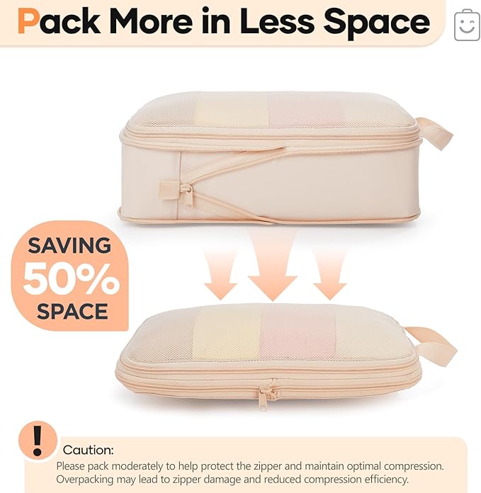 Veken 6/9/11 Set Compression Packing Cubes - Image 4