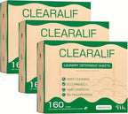 CLEARALIF Laundry Detergent Sheets, Apartments, Laundry Detergent Strips Eco by CLEARALIF