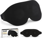 3D Sleep Mask with Travel Storage Bag – Blackout Eye Mask by Unknown